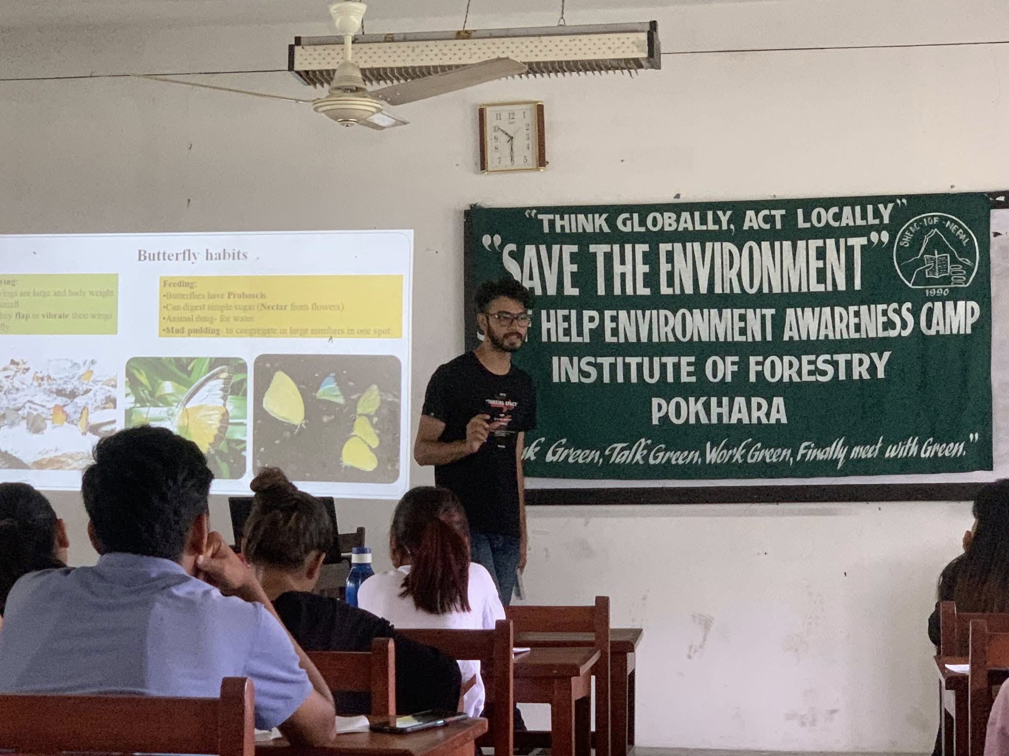 Butterfly Identification Training at Institute of Forestry, Pokhara
